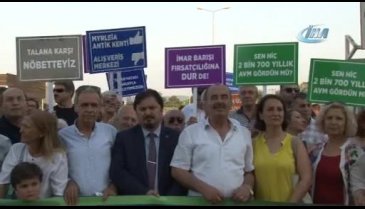 Bursa'da antik kent üzerine yapılan AVM için 'tarihe sahip çık' çağrısı
