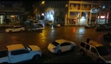 Şiddetli yağış korkuttu!