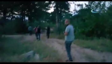 Bursa'da ormanlık alanda uyuşturucu aradılar
