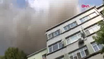 Öğrenci yurdunda yangın!