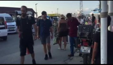 Bursa'da kadınların kavgası kamerada