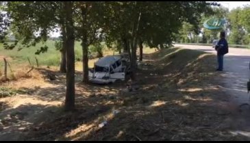 Bursa'da minibüs şarampole yuvarlandı: 7 yaralı