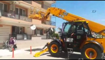 Gelin baba evinden böyle çıktı