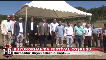 Bursa Büyükorhan'da festival coşkusu!