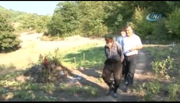 Bursa'da hiç evlenmedi, 30 yıldır dağda tek başına yaşıyor