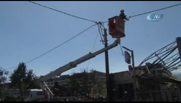 Bursa'da hırsızlardan sakladığı tüpleri bomba gibi patladı