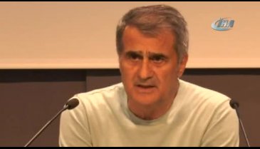 Şenol Güneş: "Bugünkü oyun adına üzgünüm"