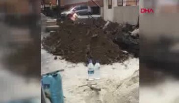 Çevrede büyük panik! Bir anda patladı