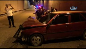 Bursa'da alkollü sürücü üç araca çarptı: 3 yaralı