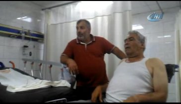 Bursa'da kaçan keçi, 3'üncü kattan adamın üzerine düştü