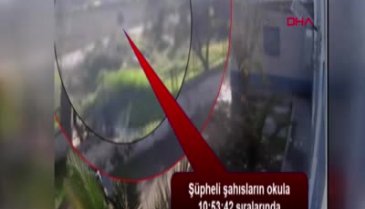 Okul müdürüne saldırının görüntüleri ortaya çıktı!