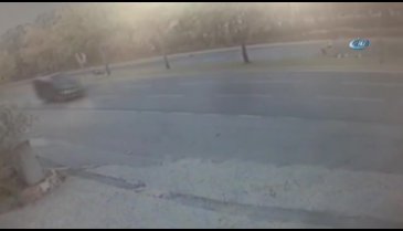 Ölümlü motosiklet kazası kamerada