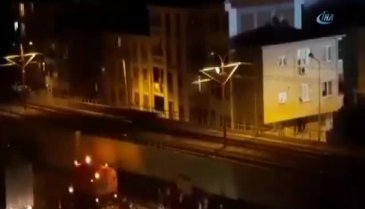 Bayrampaşa'da 9 araç birbirine girdi!