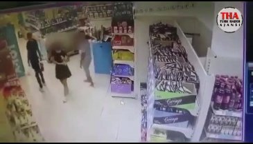 Marketteki taciz olayı saniye saniye kaydedildi