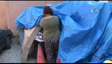 Bursa'da kan kanseri anne ve obez kızının sokakta hayatta kalma mücadelesi