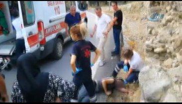 Bursa'da uyuşturucu kullanan genç kendinden geçti