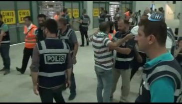Bursaspor-Beşiktaş maçında taraftara alkol kontrolü