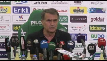 Güneş: "Kaybettiğimiz iki puan için üzgünüz"