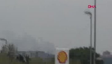 İstanbul'da sanayi sitesinde yangın