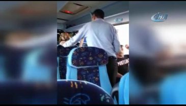 Otobüsün mazotu bitti, yolculardan para istediler