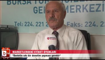 Sıtkı Yılmaz: "Etiket oyunlarında Bursa'daki fırsatçılara geçit verilmemeli"