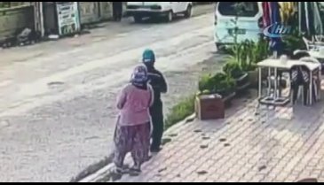 Antalya'daki cinayet ve intihar güvenlik kamerasında
