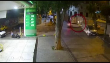 Jammerli hırsızlar aracı böyle soydu