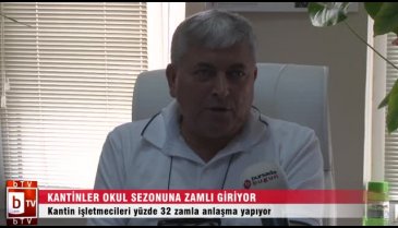 Bursa'da ders zili zamlı çaldı