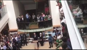 Enver Yılmaz Belediye personeli ile vedalaştı