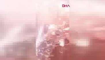 Havai fişekler bomba gibi patladı!
