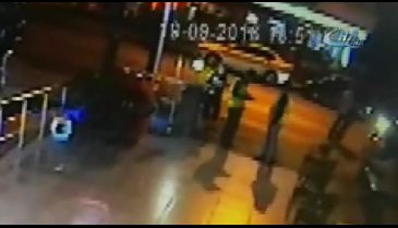 Azeri işadamı öldüren zanlının kaçma anı kamerada