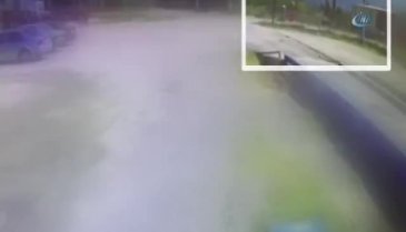 Oksijen tüpü füze gibi patladı