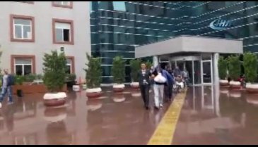Bursa'da cezaevine tekerlekli sandalyeyle götürüldü