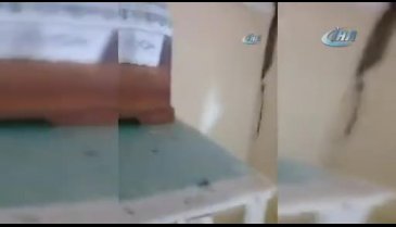 Bursa'da patlamada kaybolan küçük kızı hem aradı hem o anları kaydetti