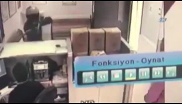 Pompalı tüfekli PTT soygunu