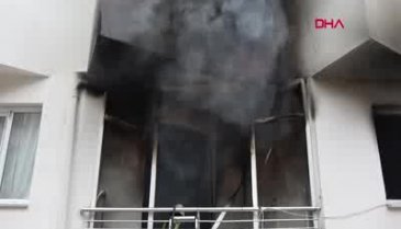 Bursa'da yangında mahsur kalan 10 kişiyi itfaiye kurtardı