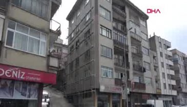 Trabzon'da şaşkına çeviren görüntü
