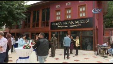 Bursa Bıçak Müzesi'nde 1. yıl heyecanı