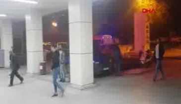 Caminin bahçesinde maganda kurşunu ile yaralandı
