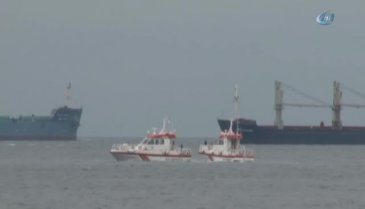 İstanbul'da iki kargo gemisi çarpıştı