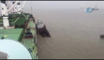 Batan gemidekilerin yardımına Türk mürettebat koştu