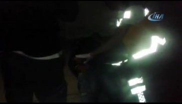 Uyuşturucu krizi geçiren gencin ibretlik görüntüsü
