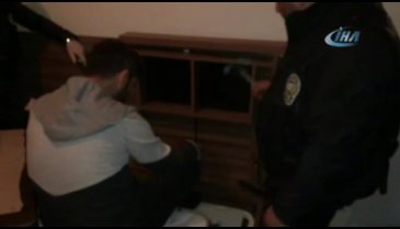 Narkotik operasyonunda şoke eden raylı sistem