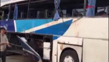 Yolcu otobüsü şarampole devrildi! Ölü ve yaralılar var