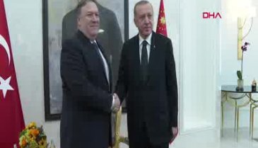 Erdoğan-Pompeo görüşmesi gerçekleşti