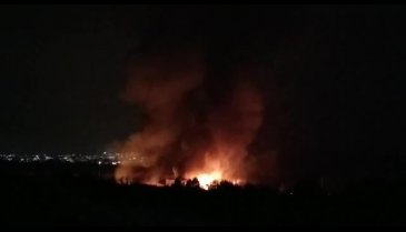 Bursa sanayisinde dev yangın! Patlama sesleri geliyor 5