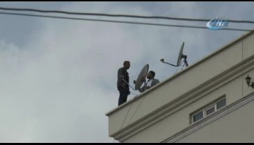 Gaziantep'te silahlı vatandaş paniği