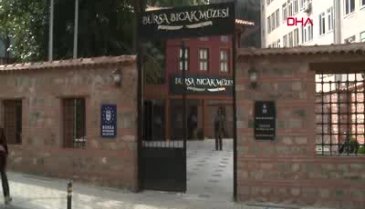 Türkiye'nin tek bıçak müzesini, Bursa'da ilk yıl 31 bin 640 gezdi