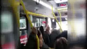 Bakırköy'de minibüsçü dehşeti