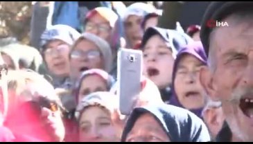 Bursa'da bütün köy şehre inip eylem yaptı